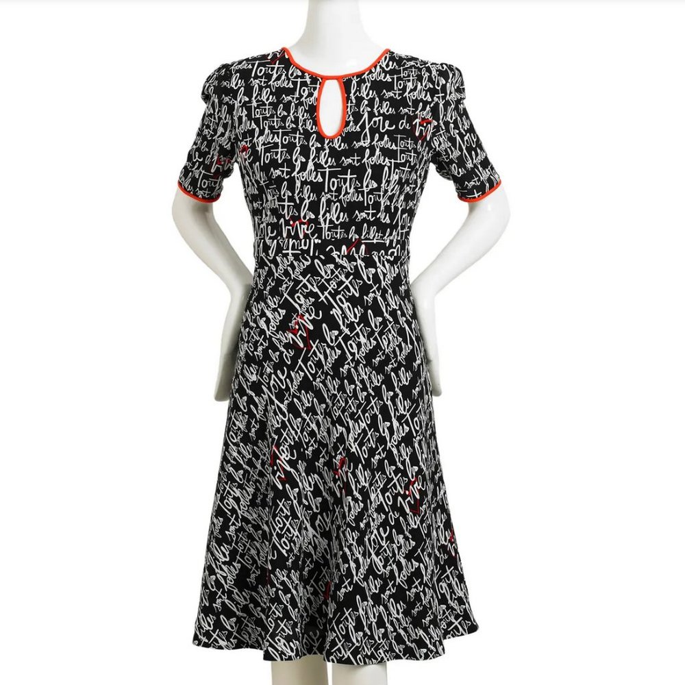 Kate Spade Garance Doré Melanie 100% Silk Dress, Size 4